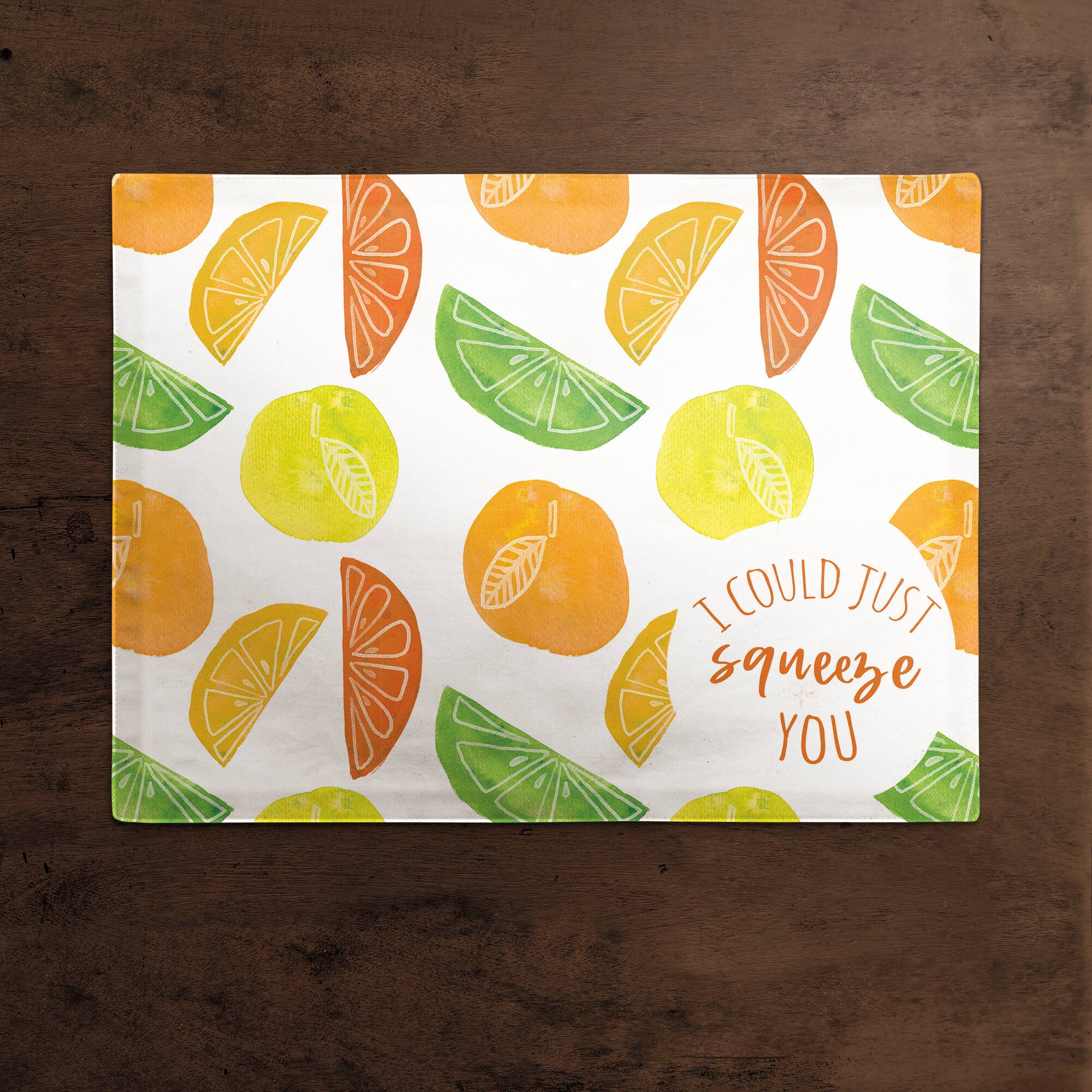 I Could Squeeze You Cotton Twill Placemat